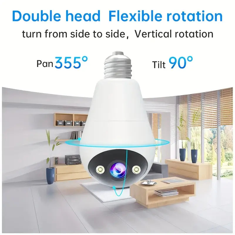 Caméra ampoule smart 3mp