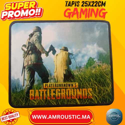 Tapis de Souris Gamer PUBG – Modèle LMT-K1