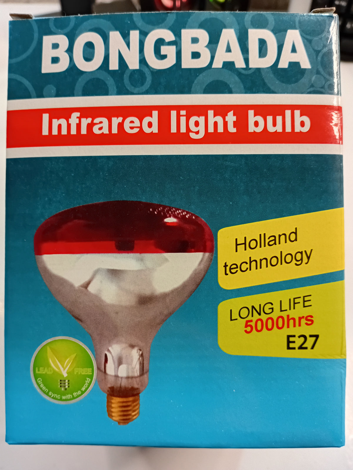 Ampoule chauffante infrarouge BONG BADA 250 W E27 pour poussins - 2 Pieces