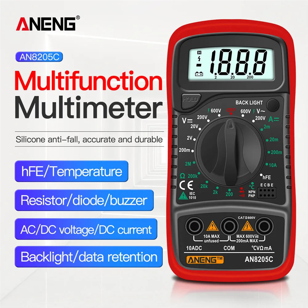 multimètre aneng AC/DC