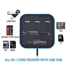 Lecteur Cartes Hub USB