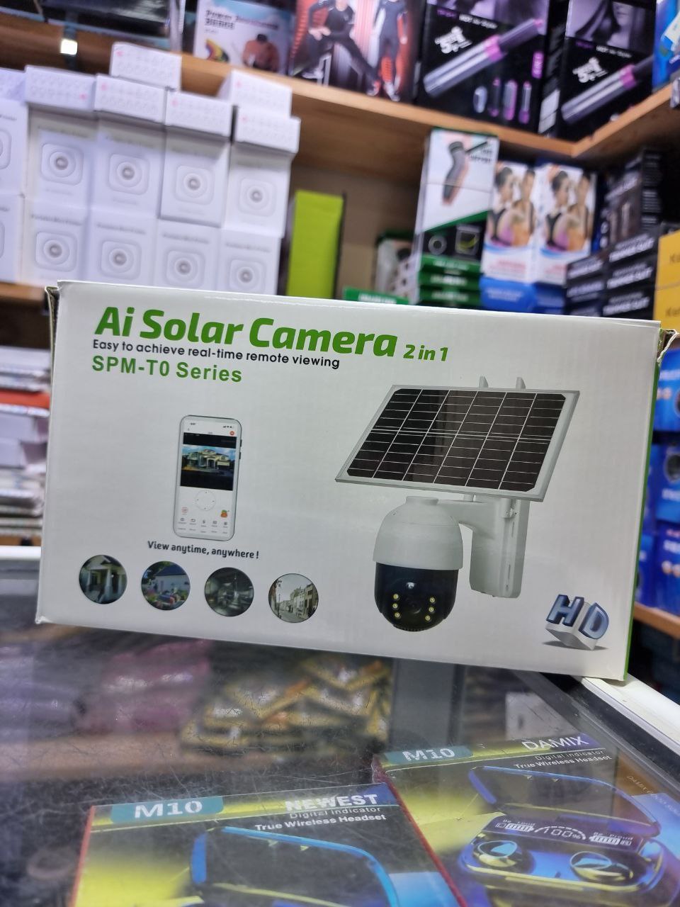 Caméra solaire PTZ 4G
