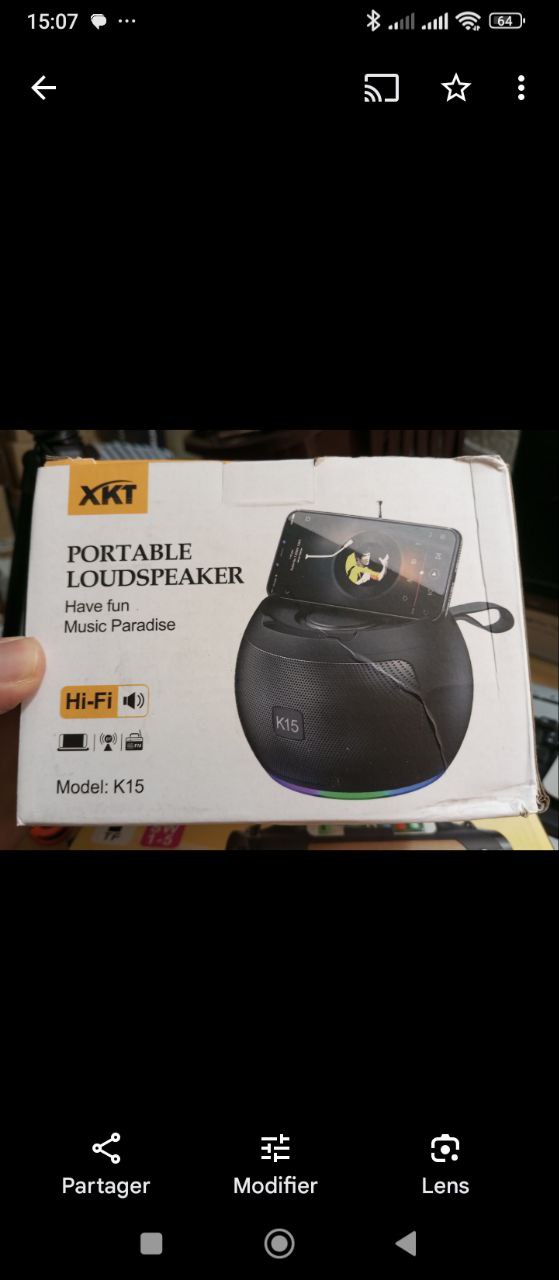 Speaker k15 Bluetooth