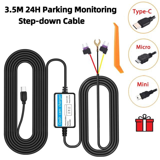 كابل طاقة USB صغير بطول 3.5 متر