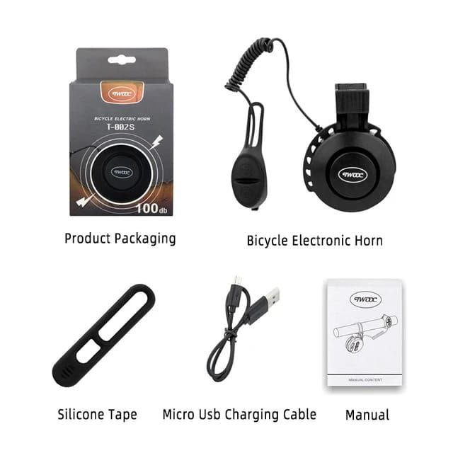 klaxon 100dB rechargeable