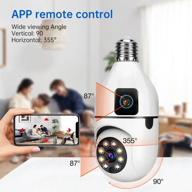 camera double objectif 360 ip