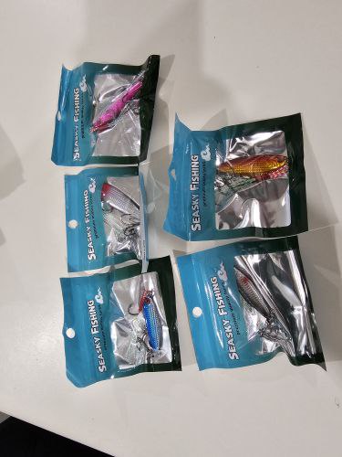 Kit leurre métal (5 pièces)
