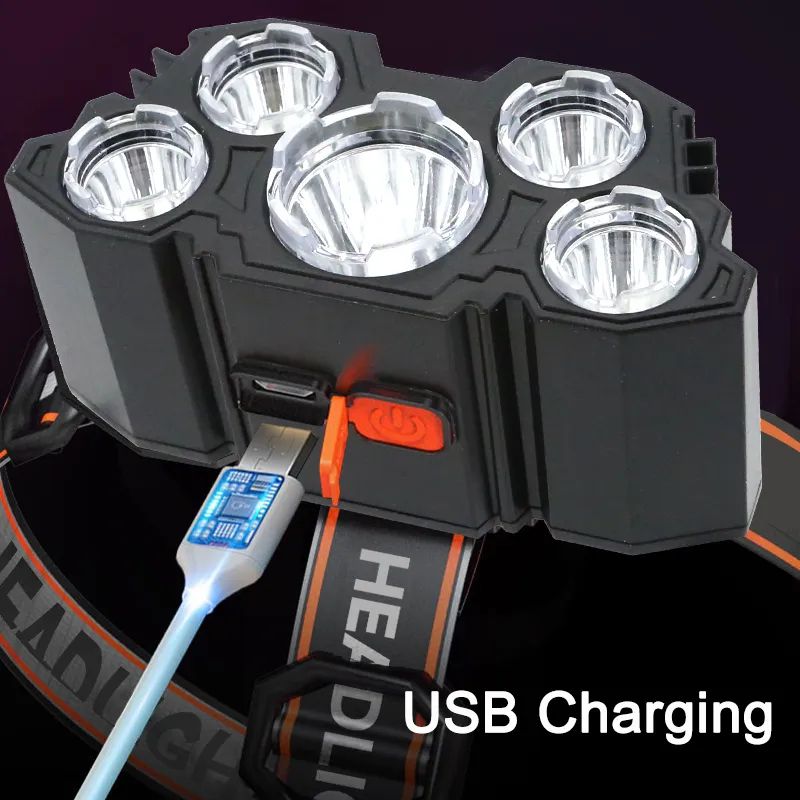 Lampe Frontale Rechargeable