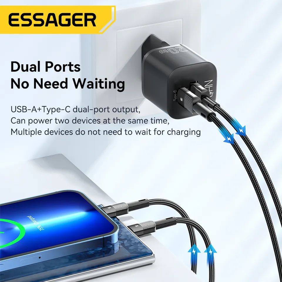 chargeur essager 20W
