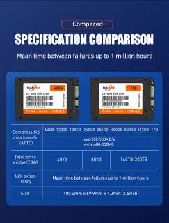Disque dur ssd walram 256 GB