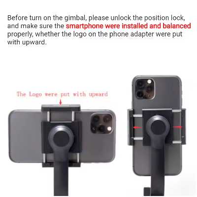 Stabilisateur vimble one pour smartphones