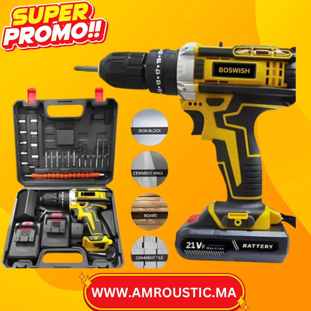Boswich pack visseuse perceuse 21V