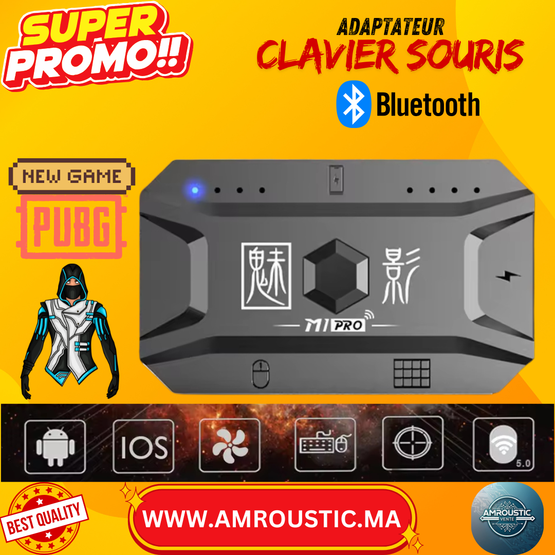 محول لوحة المفاتيح والماوس المحمول M1pro