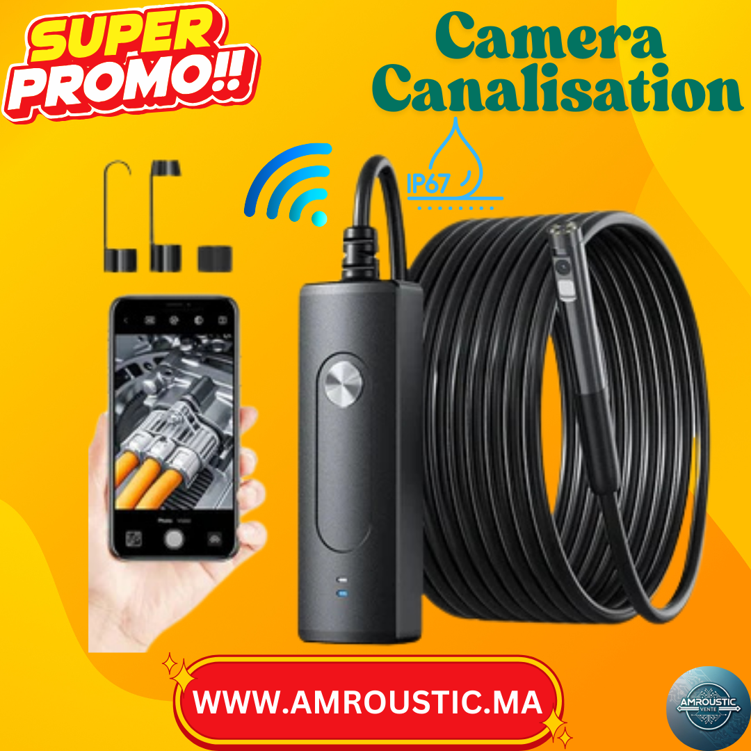 camera endoscopie WiFi 3m/8mm