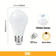مصباح استشعار الحركة LED