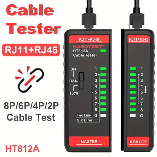 Testeur de câble RJ45 RJ11