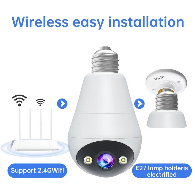 Caméra ampoule smart 3mp