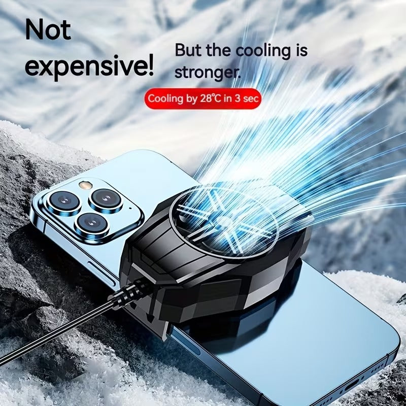 Ventilateur Refroidisseur de Téléphone pour Gaming – Mini Radiateur USB avec Clip