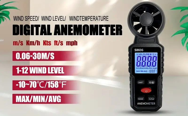 anémomètre ( mesure du vent et température ) S8606