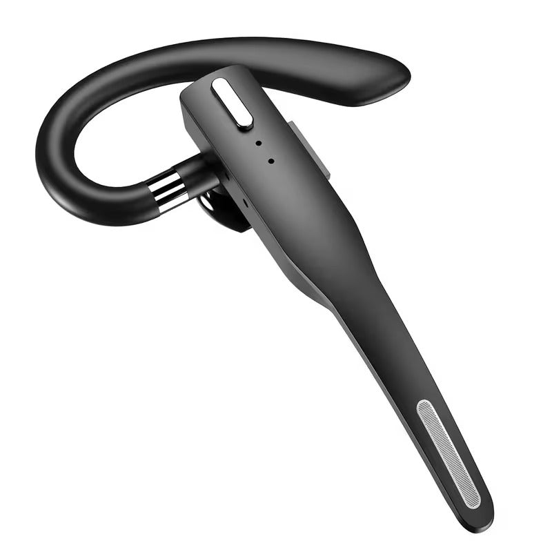 Écouteur Bluetooth Mains Libres Professionnel – Casque Mono avec Micro pour Appels HD