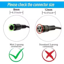 Chargeur Intelligent 42-36V/2A Connecteur 3 Broches Mini (8.9 mm)