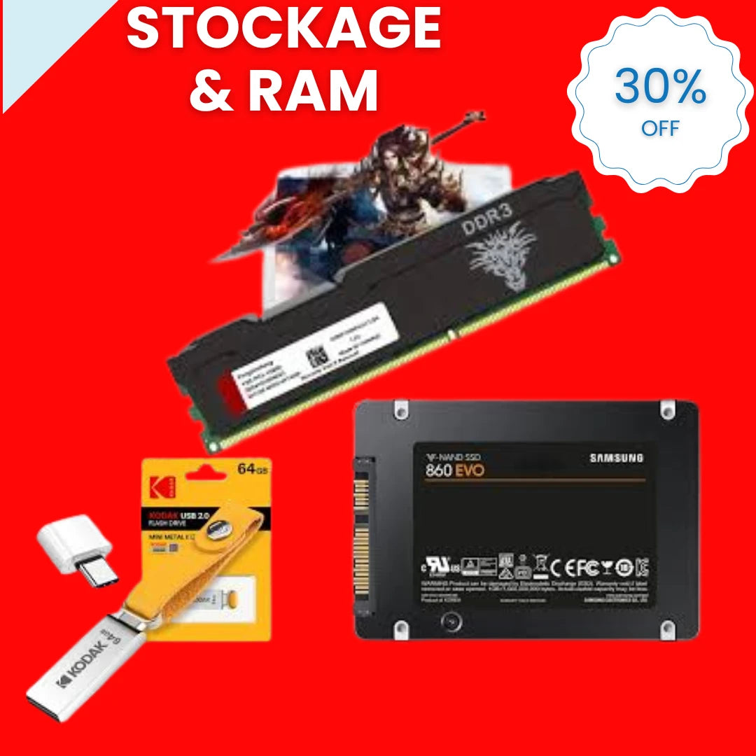 RAM & Stockage