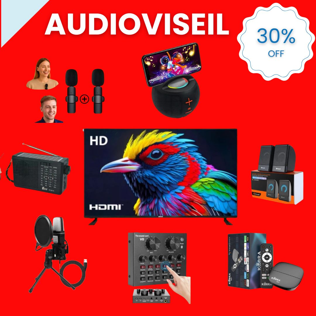 Audiovisuel & accessoires