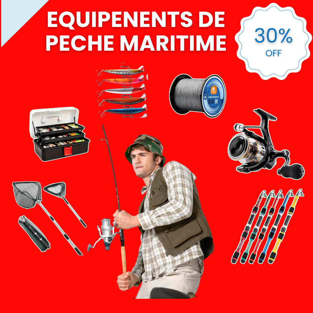 équipements de peche maritime