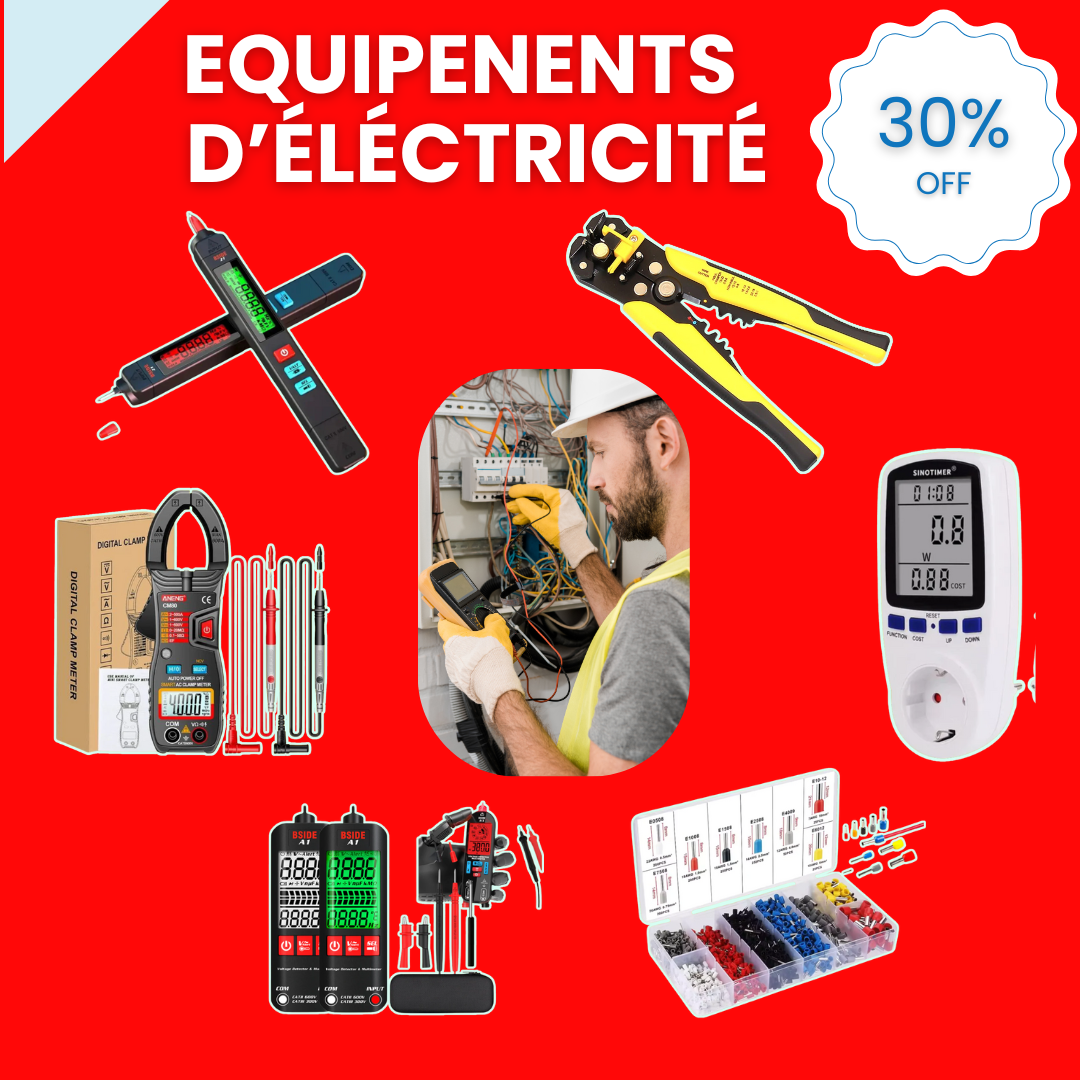 outils d'électricité