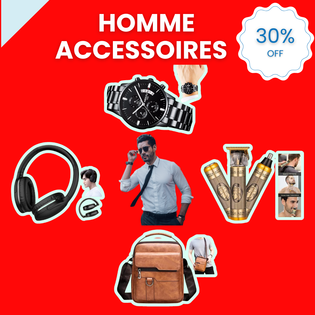 accessoires homme femme