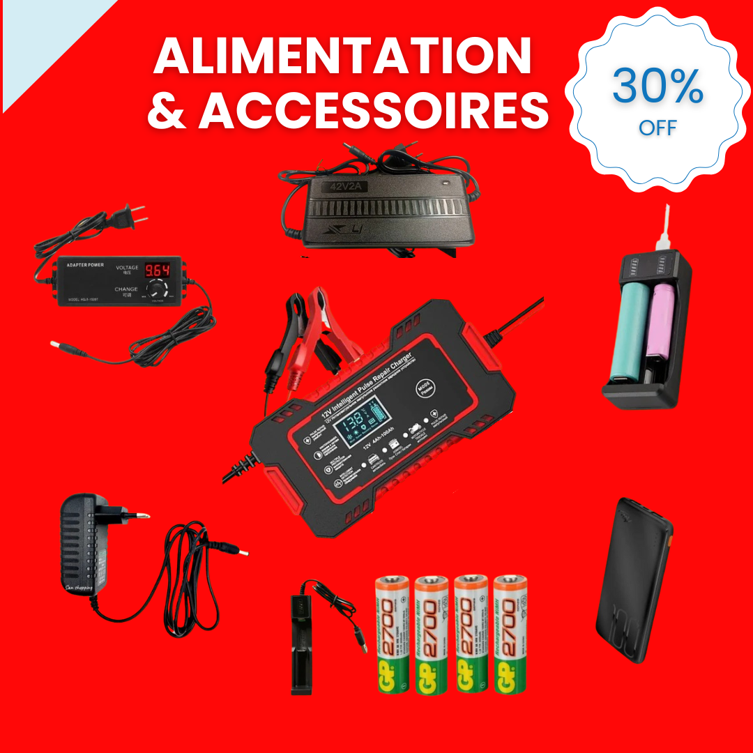 alimentation & accessoires