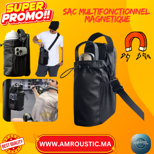 sac de sport multifonctionnel magnétique