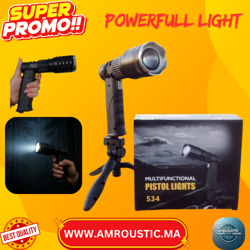 مصباح يدوي متعدد الوظائف XML-T6 موديل 534