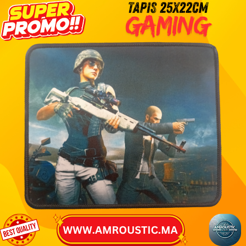 Tapis de Souris Gamer PUBG – Modèle LMT-K1