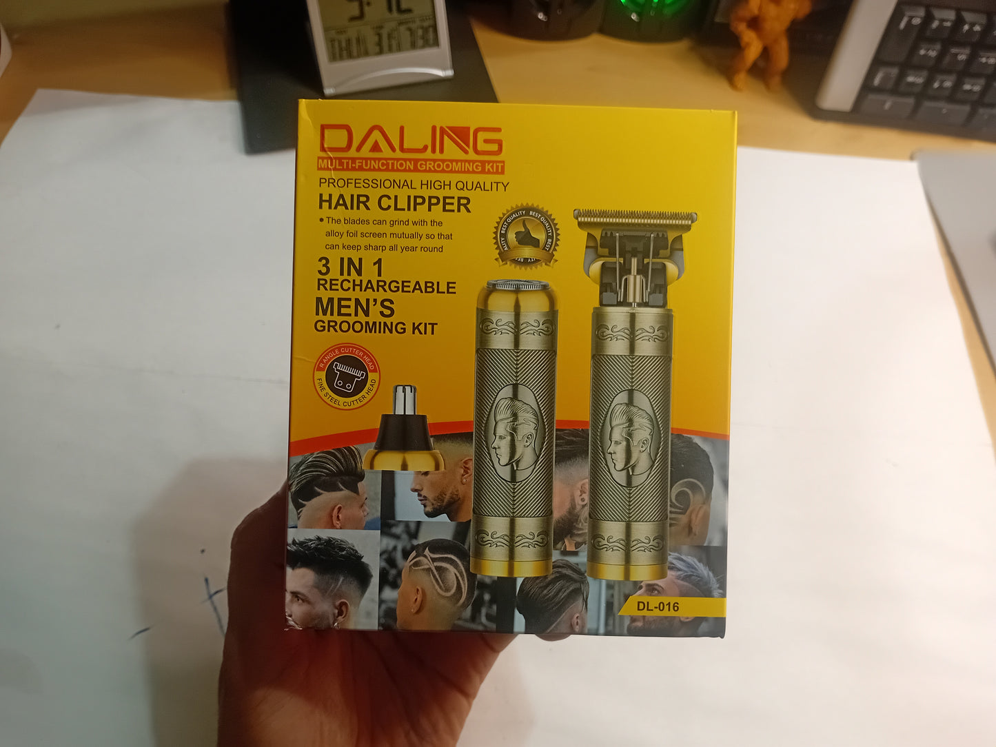 Tondeuse 3 in 1 rechargeable