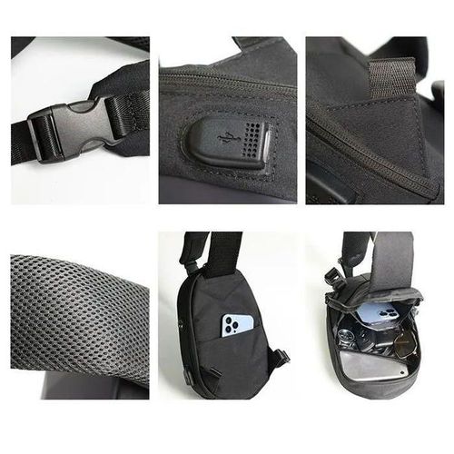 Sac a Bandoulière Homme avec port USB