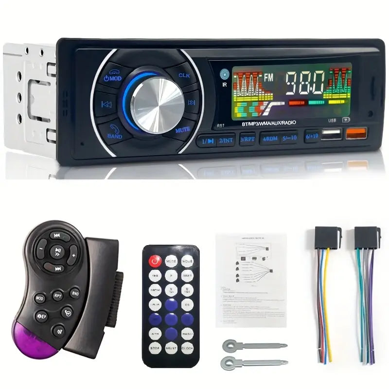 Autoradio voiture 1Din bluetooth