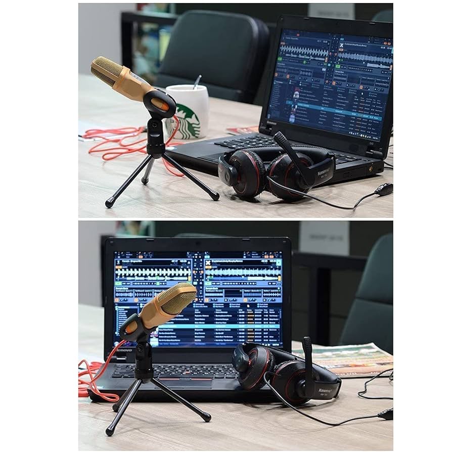 Microphone filaire de bureau