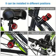 phares avant et arrière pour vélo