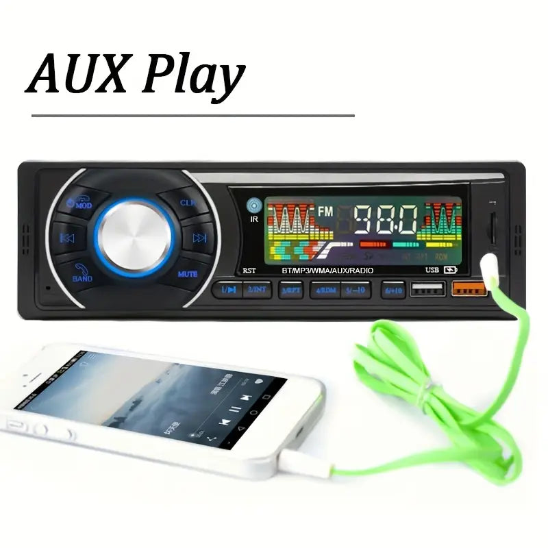 Autoradio voiture 1Din bluetooth