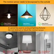 مصباح استشعار الحركة LED