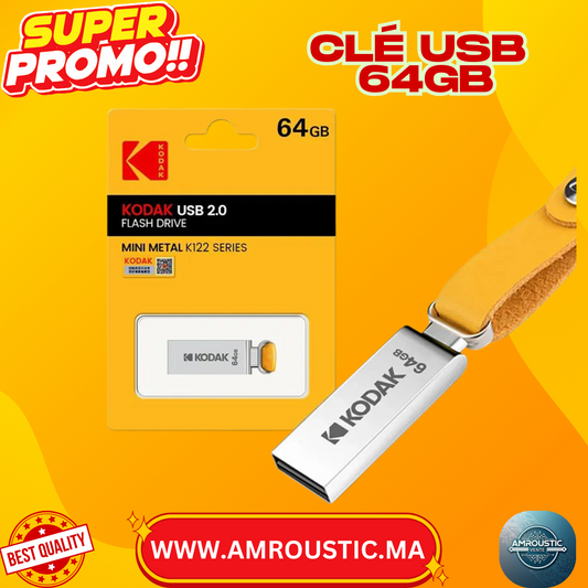 محرك أقراص فلاش USB من كوداك بسعة 64 جيجابايت