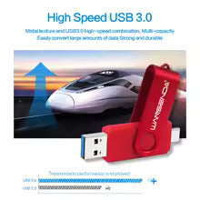 محرك أقراص فلاش USB Type C بسعة 32 جيجابايت للهواتف الذكية وأجهزة الكمبيوتر الشخصية