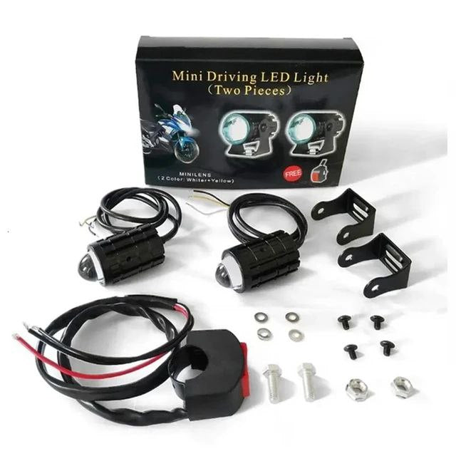 2 قطعة من مصابيح LED للدراجات النارية