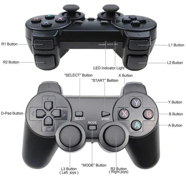 manettes de jeux bluetooth 2pcs