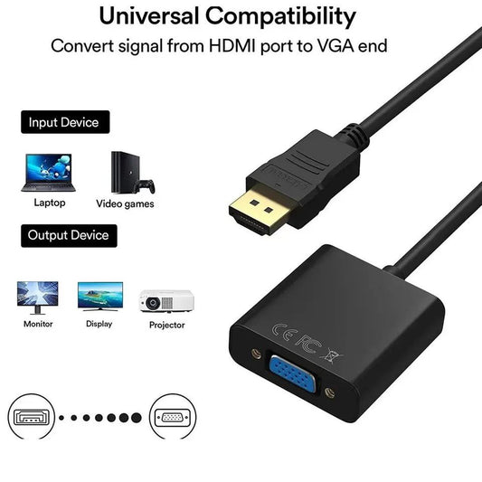 hdmi male to vga female
