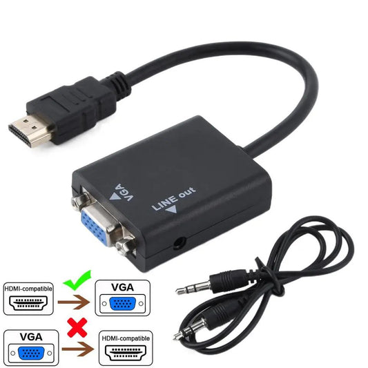 HDMI MALE VERS VGA MALE