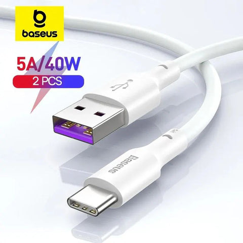 baseus cable type C fast 2pcs