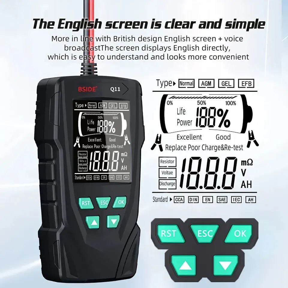 Testeur de batterie bside Q11
