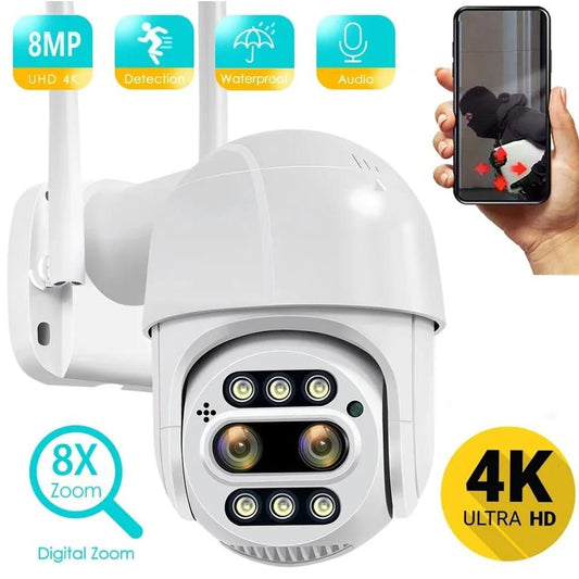 caméra dual 8mp zoom x8